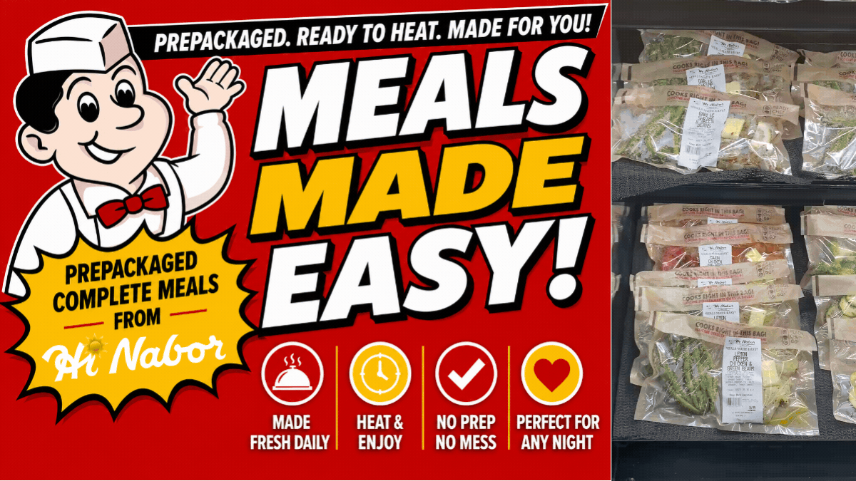 Dinner Made Easy with Hi Nabor Meals Made Quick