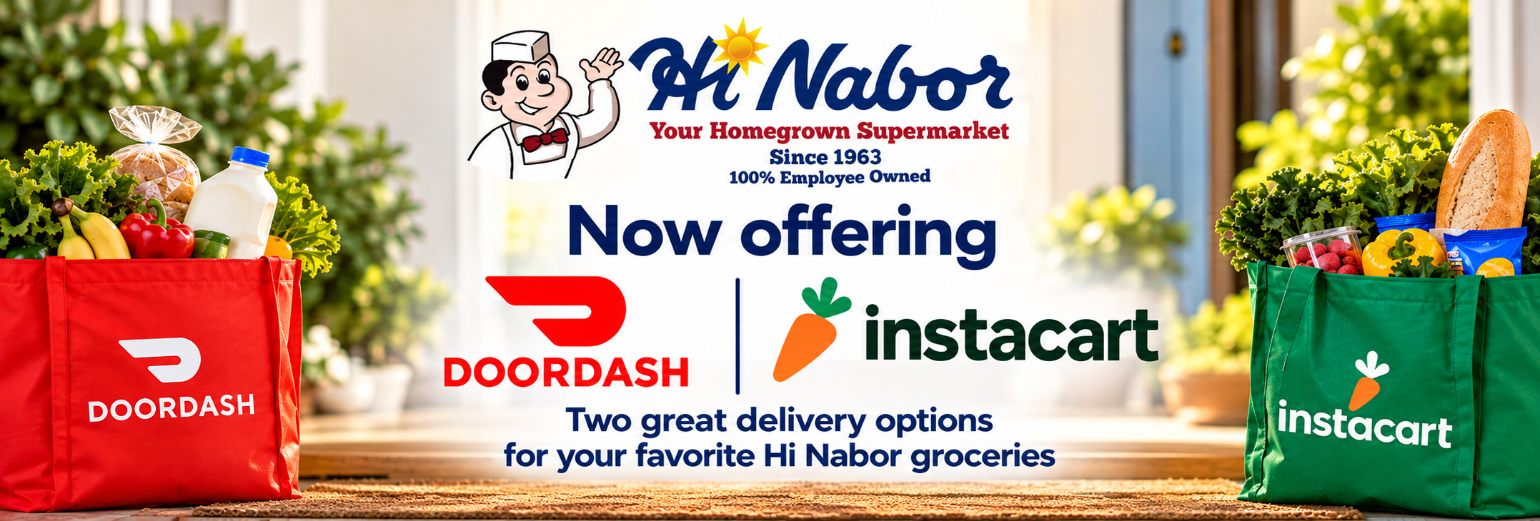 door dash + instacart